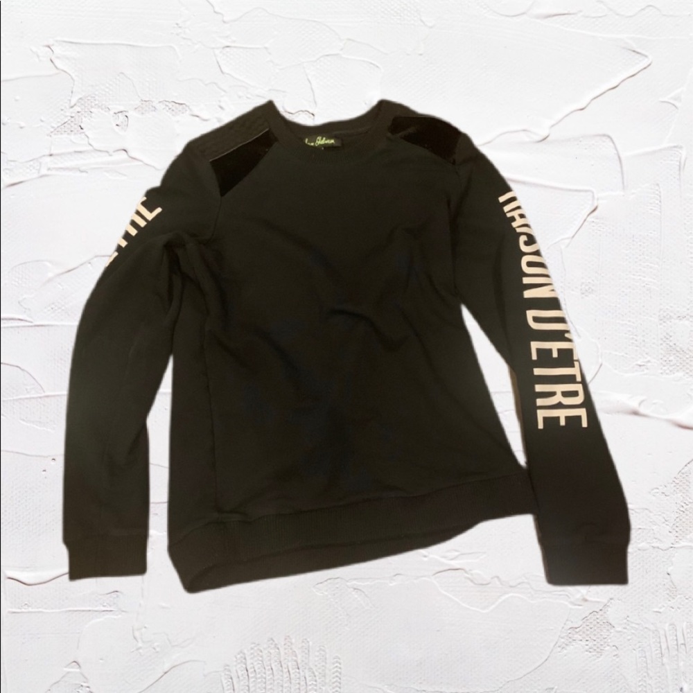 Sam Edelman crew neck black medium